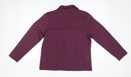 Damart Womens Red   Jacket Blazer Size 12