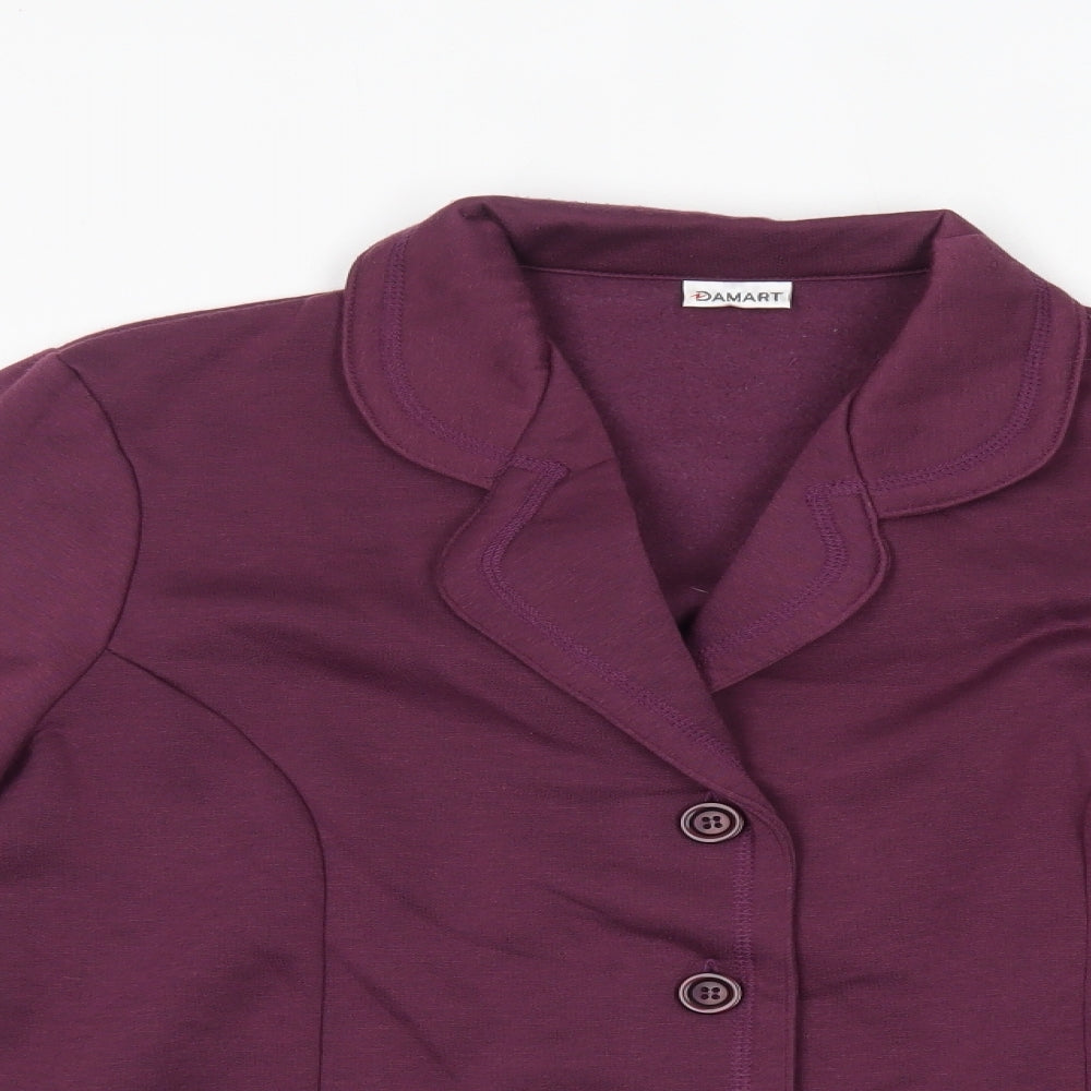 Womens UK Size 12 Damart Red Jacket