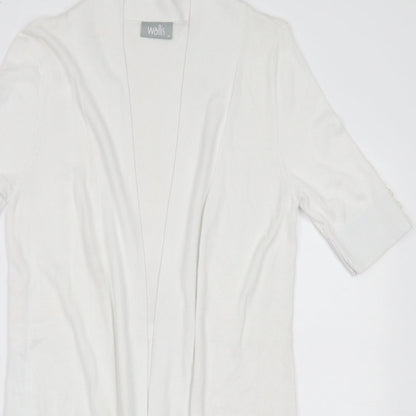 Womens UK Size M Wallis White