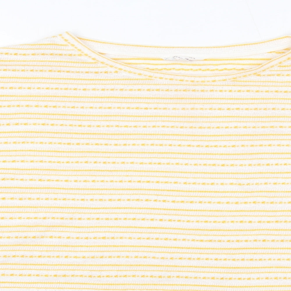 Womens UK Size 12 Matalan Yellow Pullover Jumper