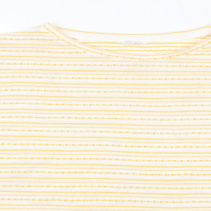 Womens UK Size 12 Matalan Yellow Pullover Jumper