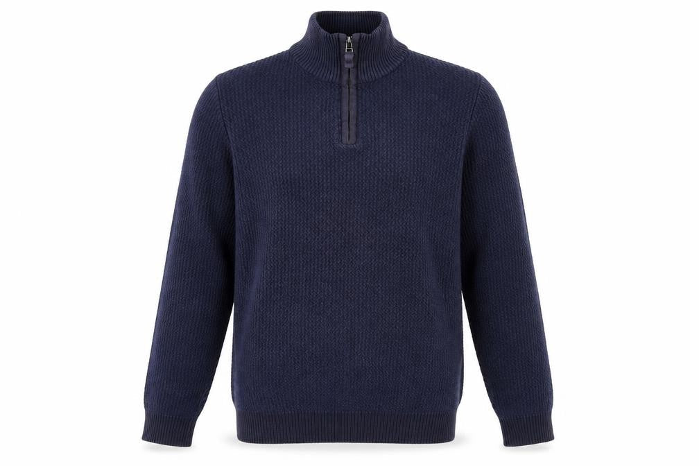 Mens UK Size S Marks and Spencer Blue Pullover Jumper