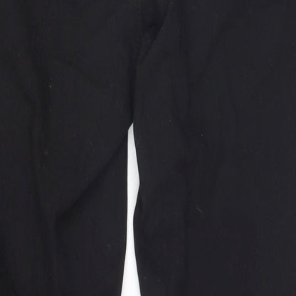 Denim & Co. Womens Black   Straight Jeans Size 10 L26 in