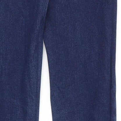 Denim & Co. Womens Blue   Skinny Jeans Size 6 L30 in