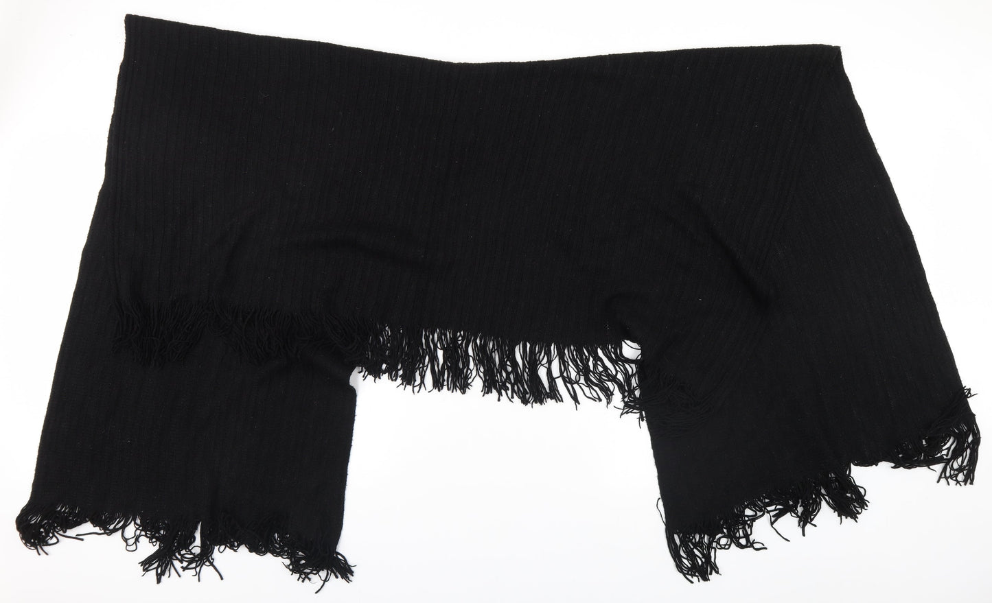 Womens UK Size One Size Marks and Spencer Black Wrap Jumper