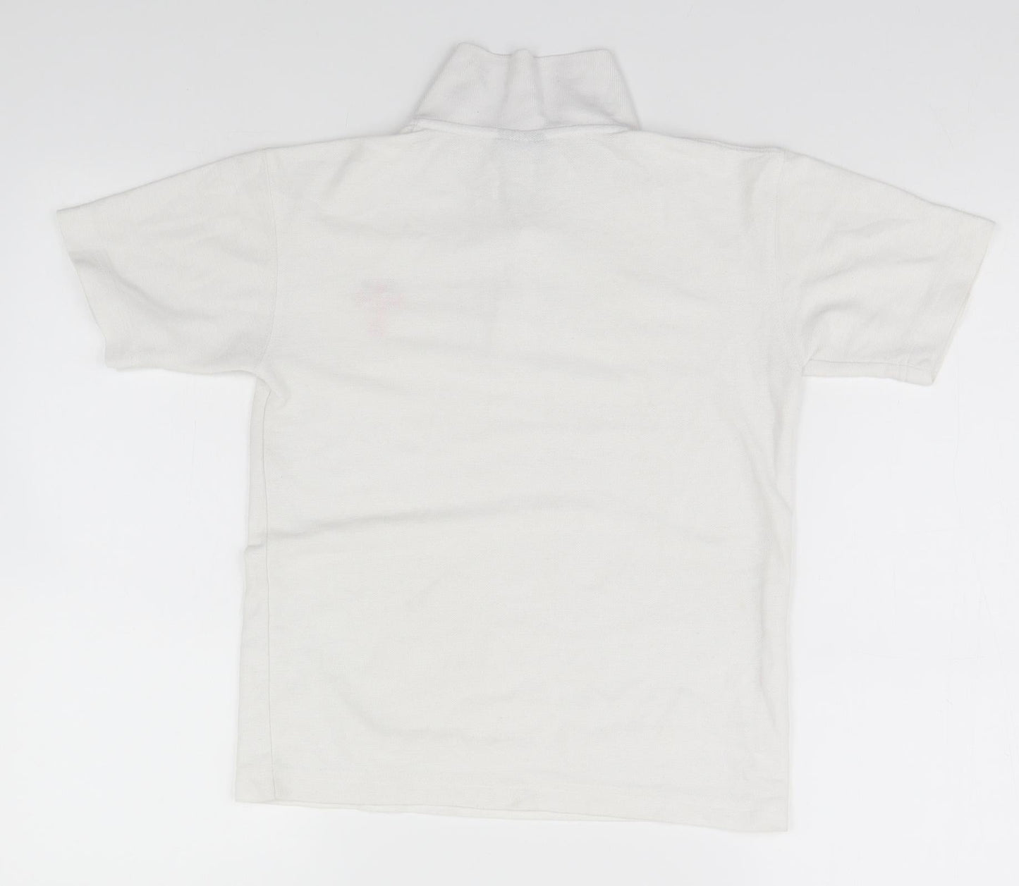 Innovation Boys White   Basic Polo Size 8-9 Years