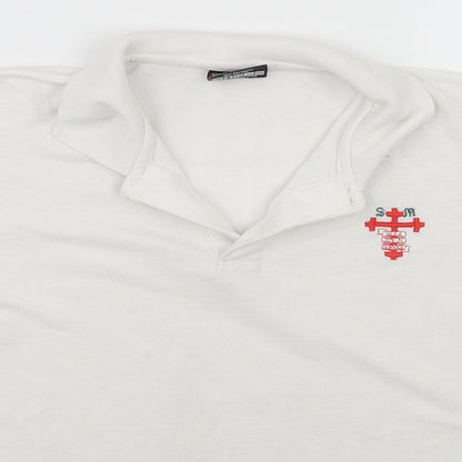 Innovation Boys White   Basic Polo Size 8-9 Years