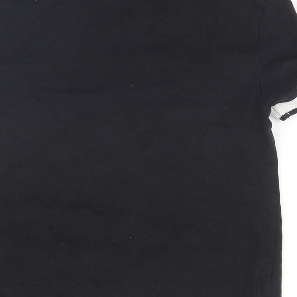 H&M Boys Black   Basic T-Shirt Size 9-10 Years
