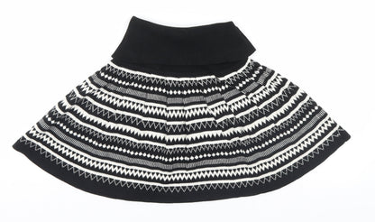 Womens UK Size 6 Atmosphere Black Wrap Jumper