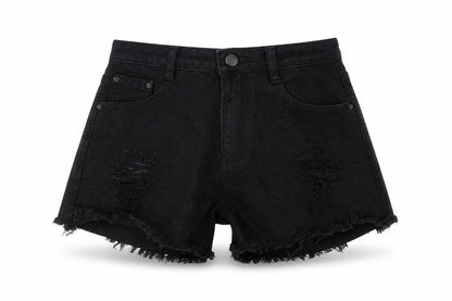 Womens UK Size S SheIn Regular Fit Cut-Off Shorts