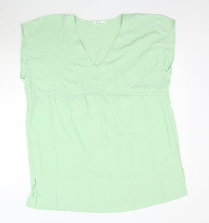 Cupshe Womens Green   Basic Blouse Size M