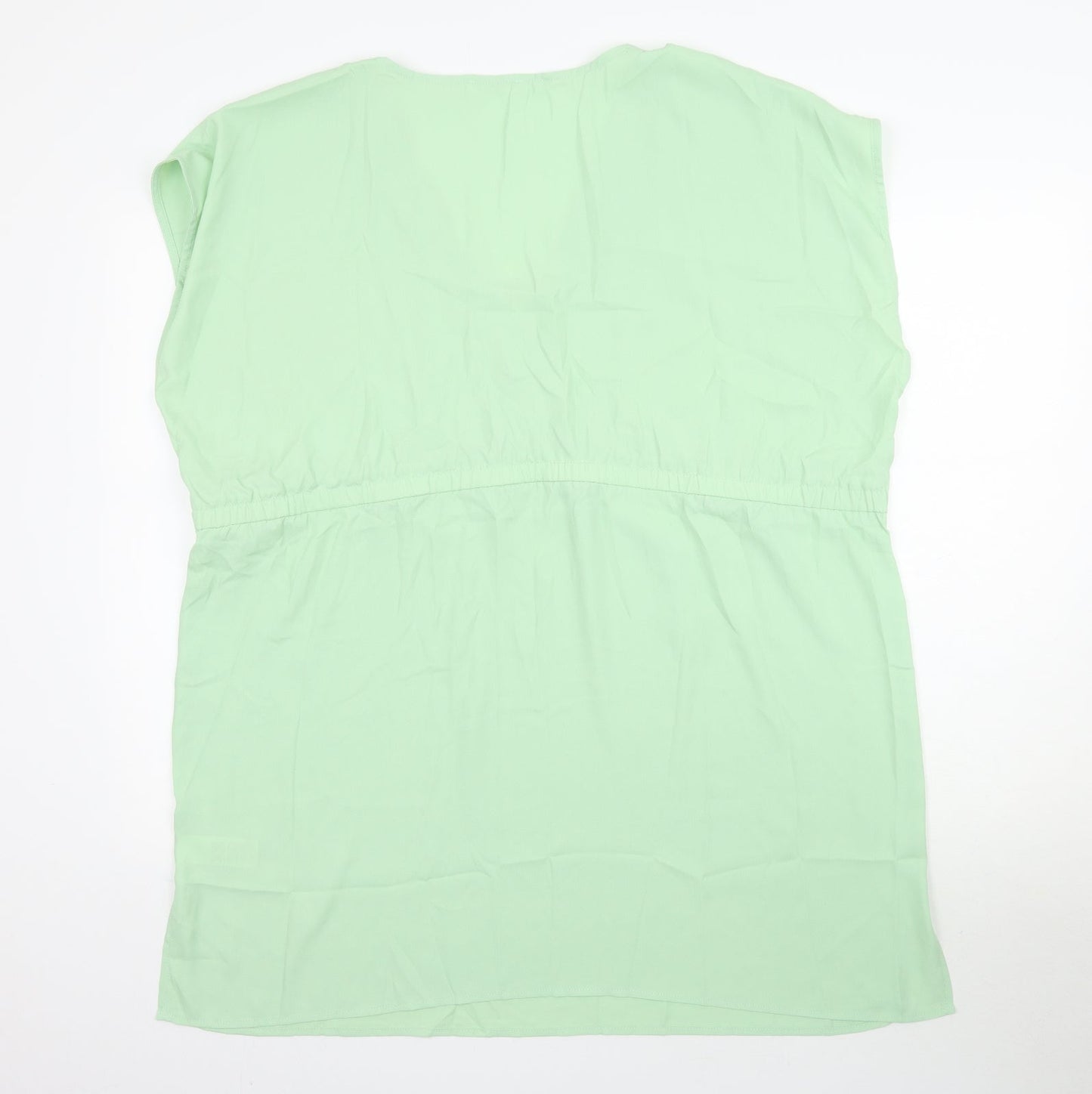 Cupshe Womens Green   Basic Blouse Size M