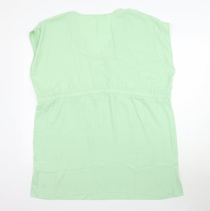 Cupshe Womens Green   Basic Blouse Size M