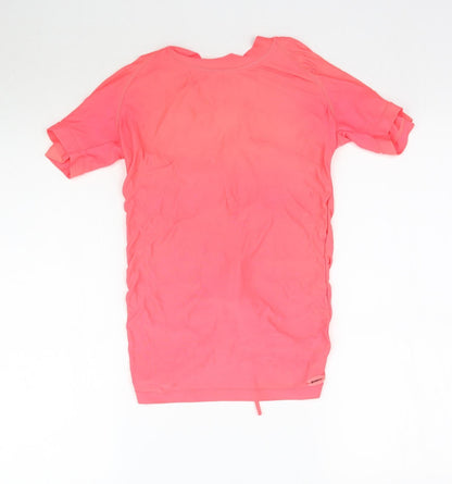 Firefly Womens Pink   Basic T-Shirt Size 8  - Bright Coral Colour