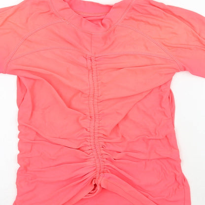 Firefly Womens Pink   Basic T-Shirt Size 8  - Bright Coral Colour