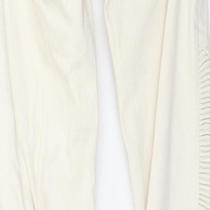 Denim Co. Womens Ivory  Denim Skinny Jeans Size 28 in L32 in