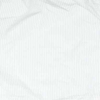 SimplyBe Womens White Striped  Basic Blouse Size 20