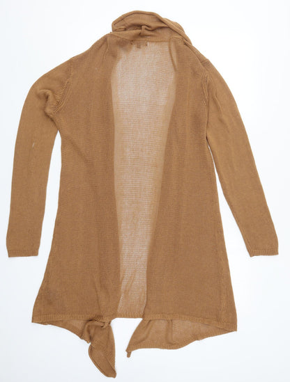 Womens UK Size S Micha Lounge Brown Cardigan Jumper