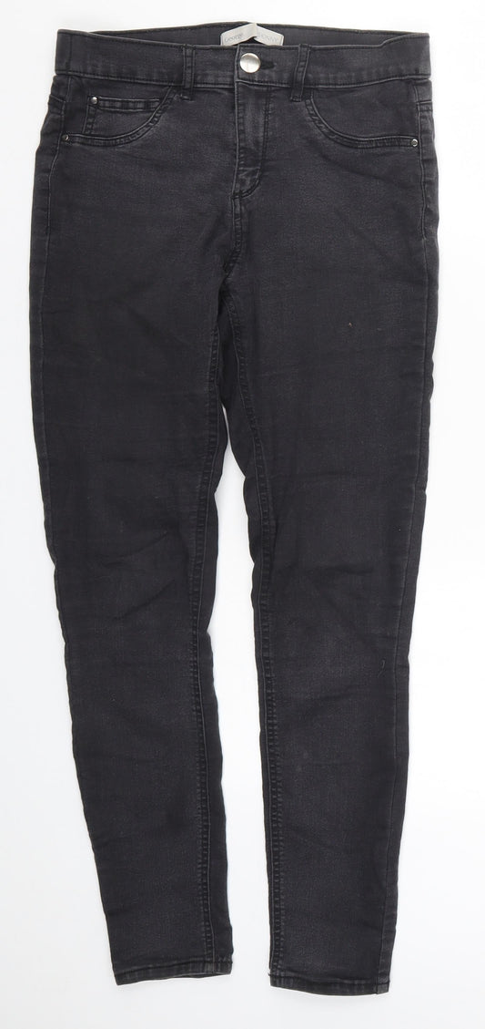 George Womens Grey  Denim Skinny Jeans Size 10 L28 in