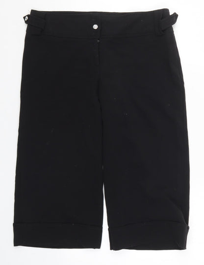 Select Womens Black   Bermuda Shorts Size 8