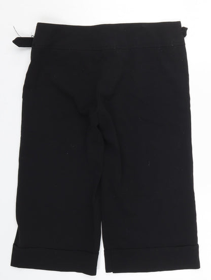 Select Womens Black   Bermuda Shorts Size 8