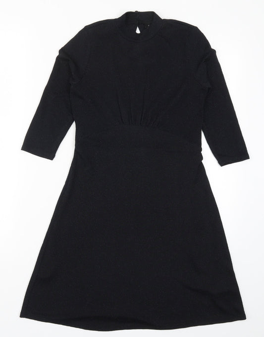 New Look Womens Black   A-Line  Size 8