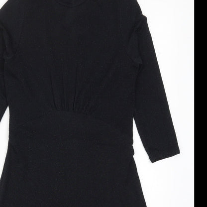 New Look Womens Black   A-Line  Size 8