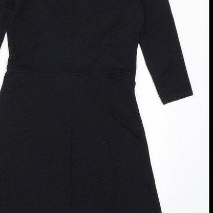 New Look Womens Black   A-Line  Size 8