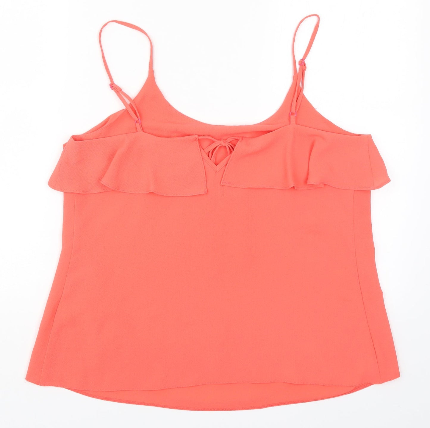 Papaya Womens Pink   Basic Tank Size 14