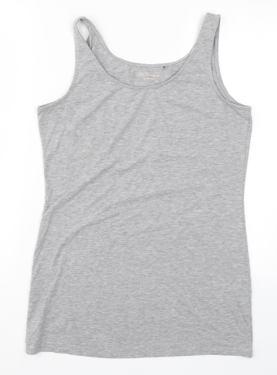 George Womens Grey   Basic Tank Size 14