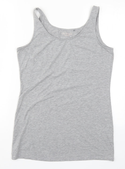 George Womens Grey   Basic Tank Size 14