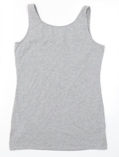 George Womens Grey   Basic Tank Size 14