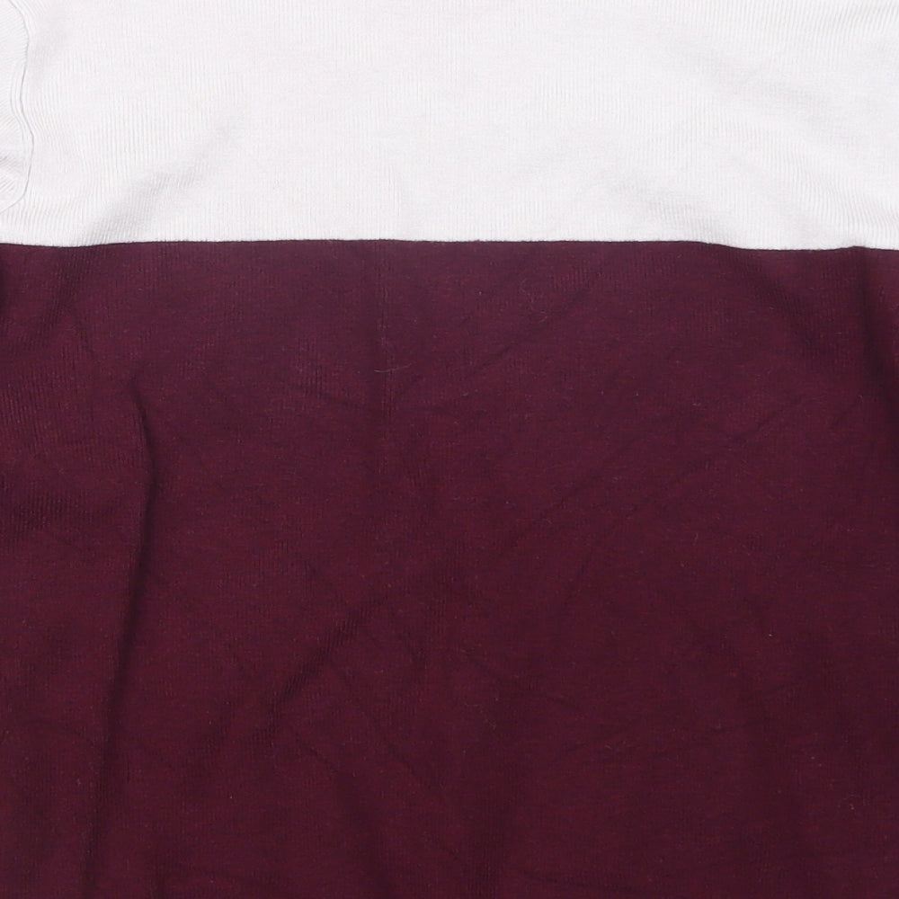 Womens UK Size 14 Marks and Spencer Purple Pullover Jumper
