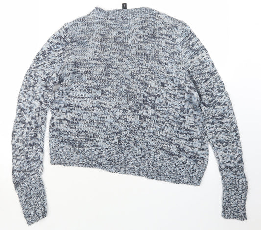 Divided by H&M Womens Blue  Knit Pullover Jumper Size S