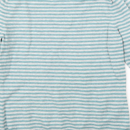 Gap Womens Blue Striped Knit Pullover Jumper Size L