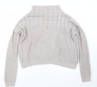 Womens UK Size 12 NEXT Purple Pullover Jumper