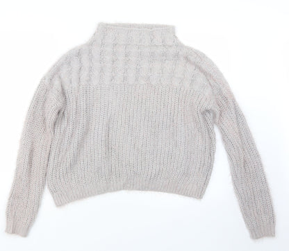 Womens UK Size 12 NEXT Purple Pullover Jumper