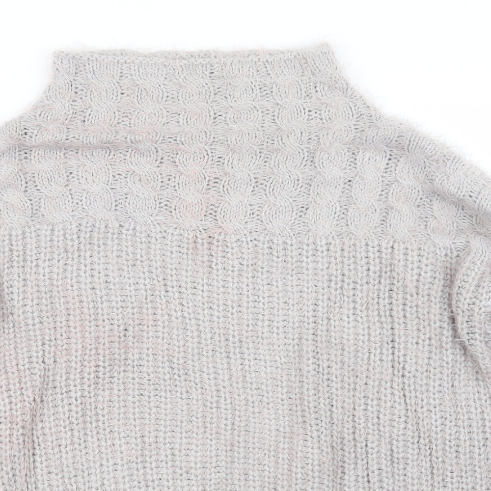 Womens UK Size 12 NEXT Purple Pullover Jumper