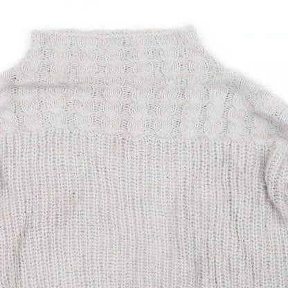 Womens UK Size 12 NEXT Purple Pullover Jumper