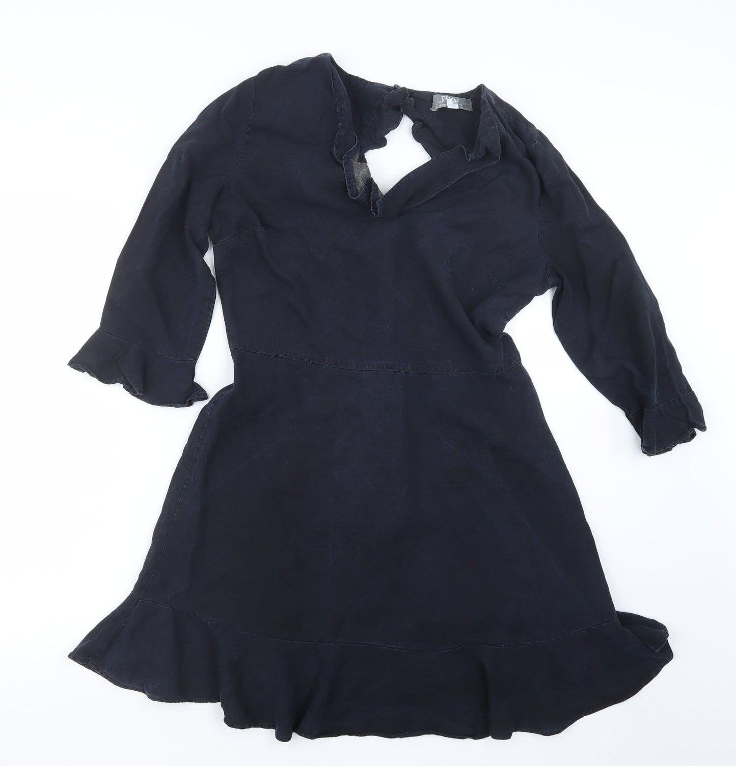 Dorothy Perkins Womens Blue   T-Shirt Dress  Size 12