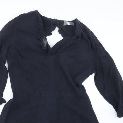 Dorothy Perkins Womens Blue   T-Shirt Dress  Size 12