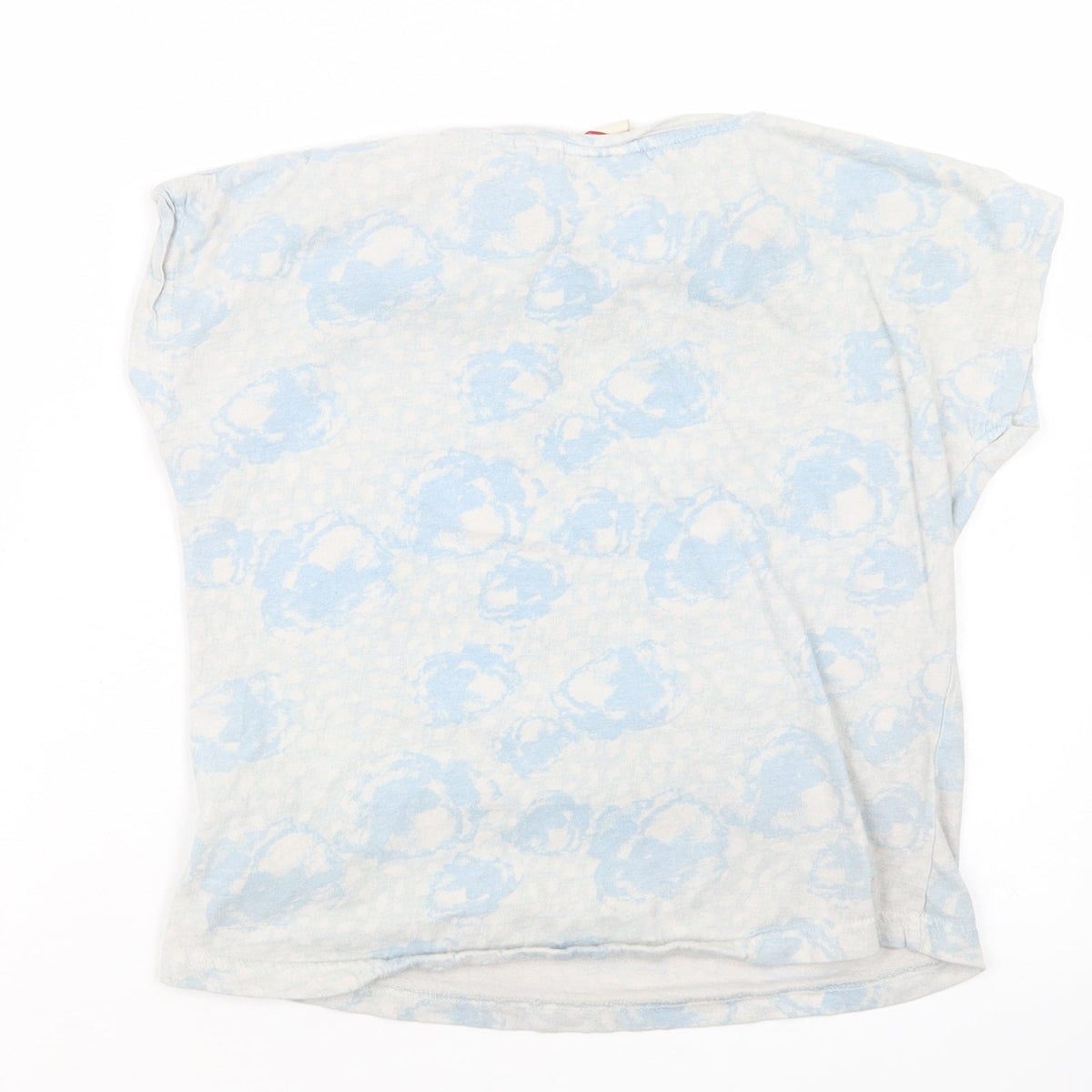 Back view of Lee Cooper girls’ blue basic t-shirt, size 9-10, years