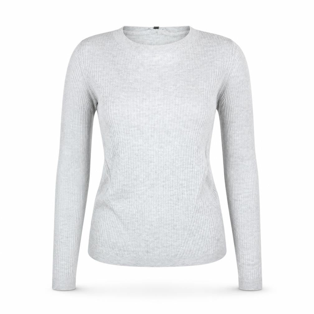 Womens UK Size 10 Warehouse Grey Pullover Jumper