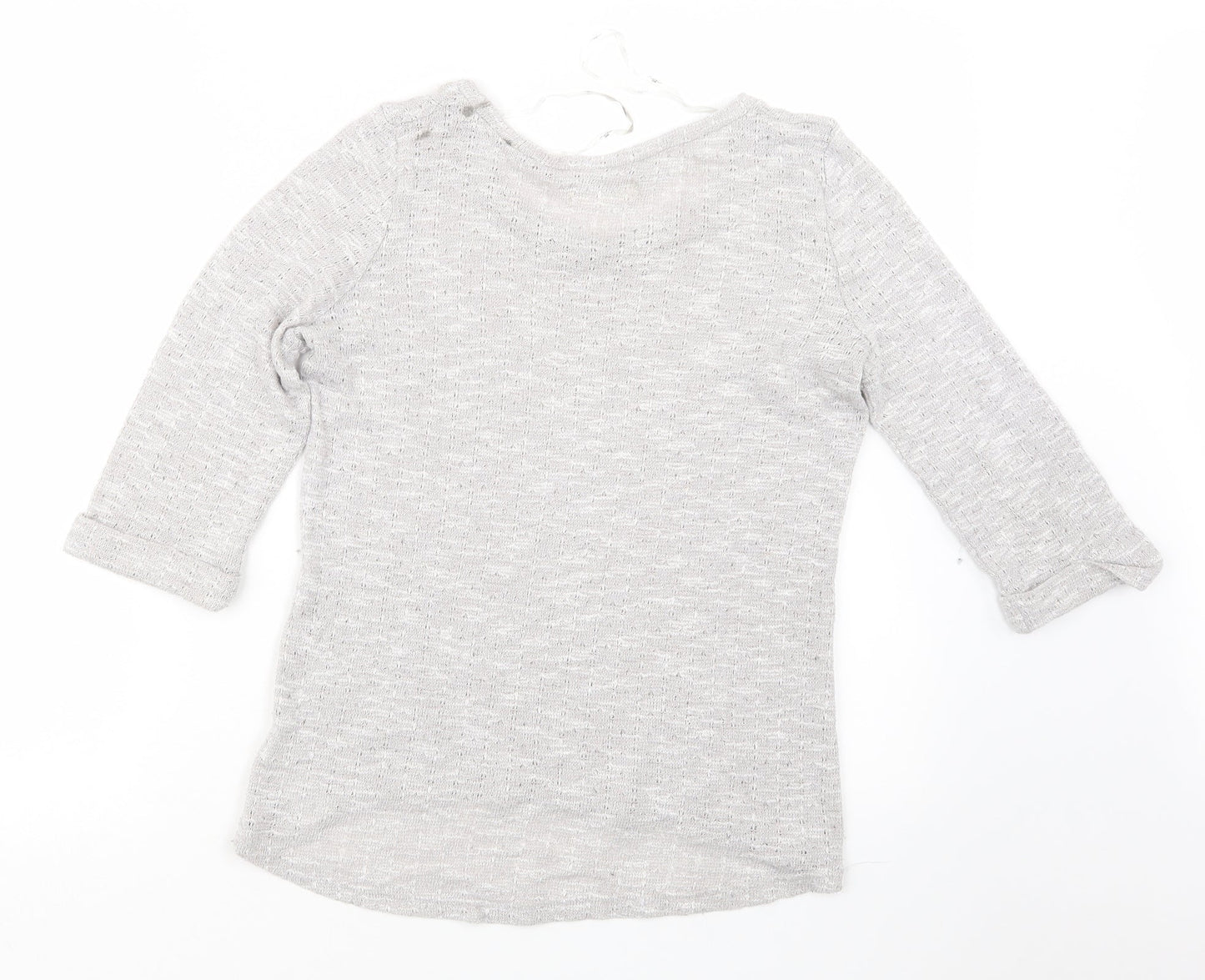 Womens UK Size 14 New Look Grey Pullover Jumper