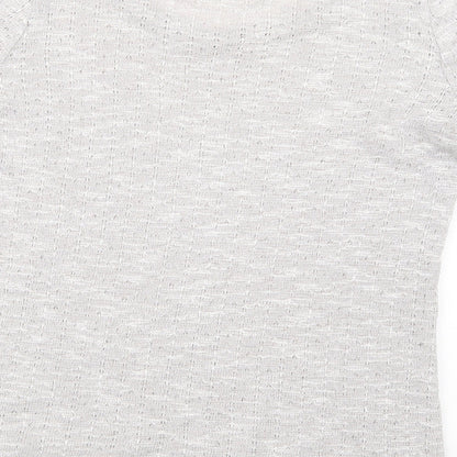 Womens UK Size 14 New Look Grey Pullover Jumper