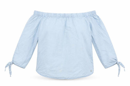 Only Womens Blue   Basic Blouse Size 6