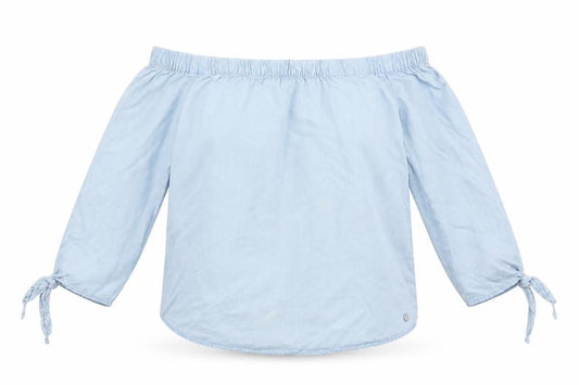 Only Womens Blue   Basic Blouse Size 6
