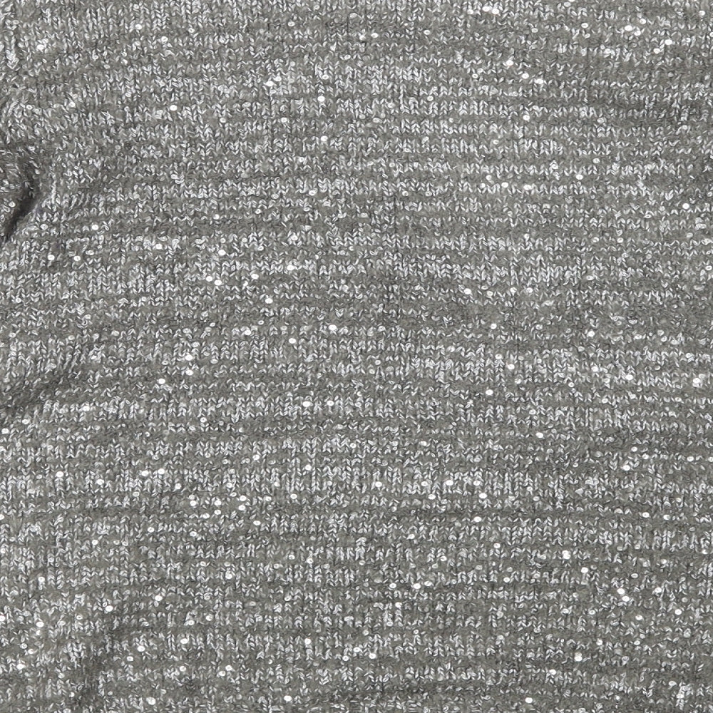 Womens UK Size 8 NEXT Grey Pullover Jumper