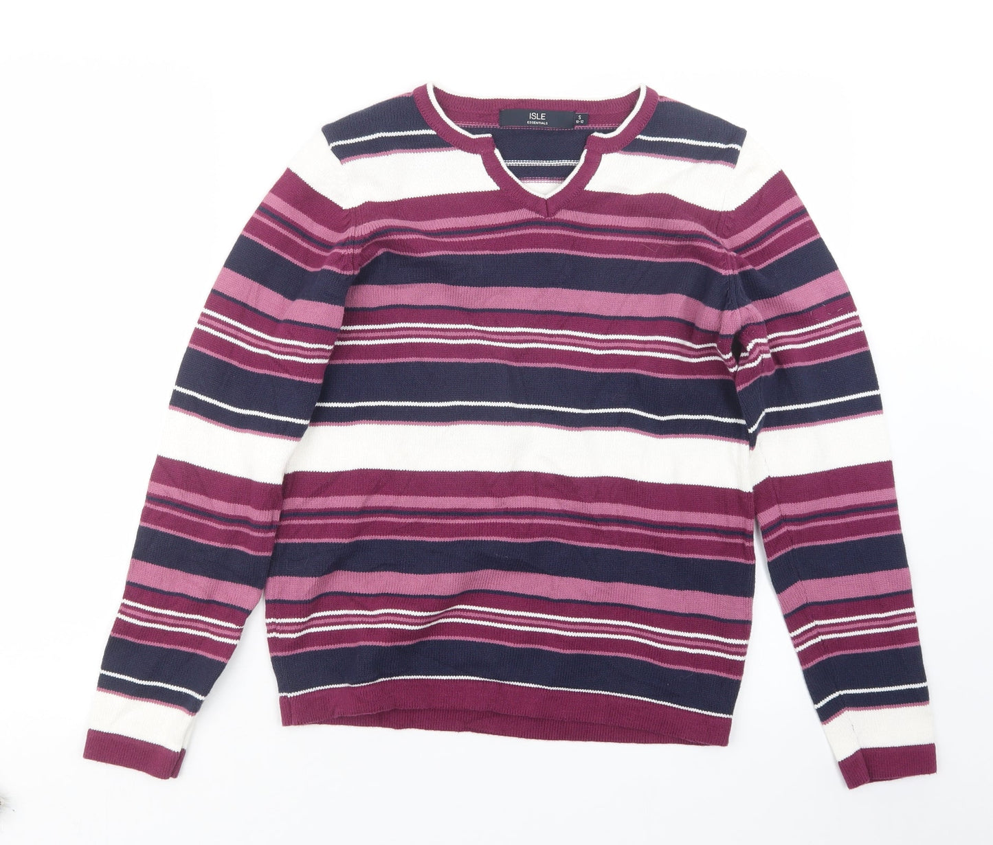 Womens UK Size 10 EWM Purple Pullover Jumper