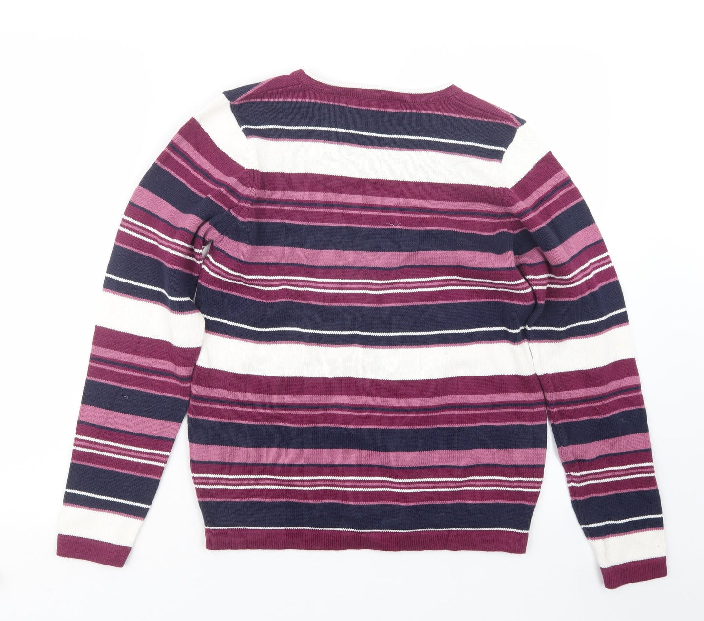 Womens UK Size 10 EWM Purple Pullover Jumper